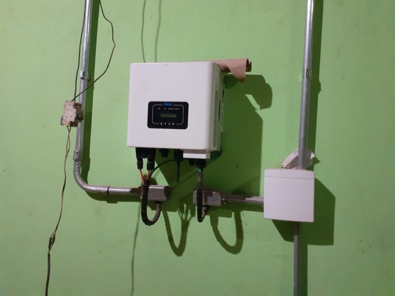 Placa solar com 7 meses de uso - ENTREGO INSTALADA 