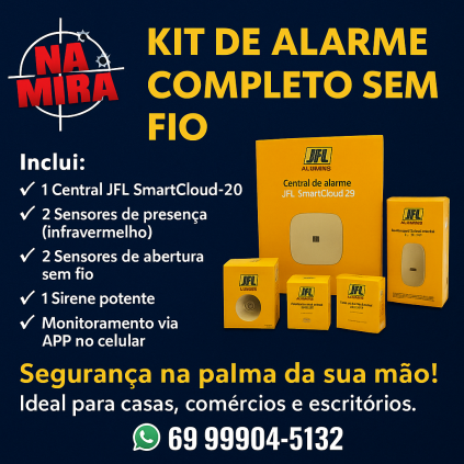 Sistema de Alarme sem Fio 