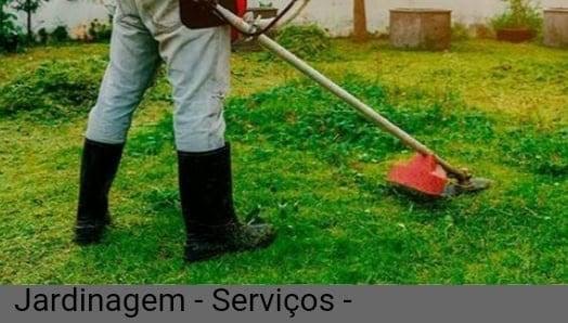 Serviço roçadeira e jardinagem 