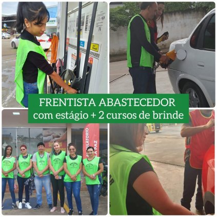 Curso Frentista Abastecedor Completo com estágio 