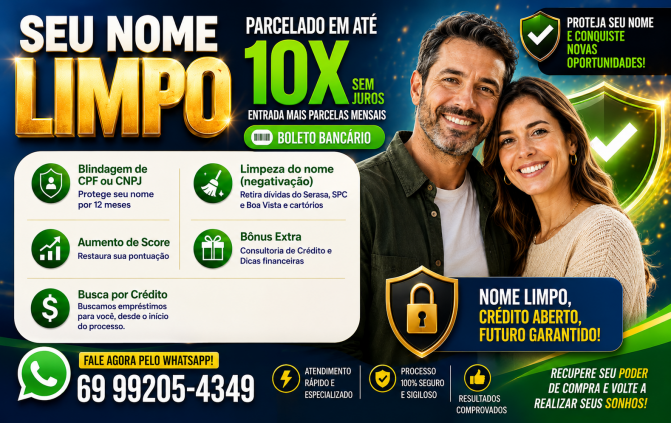LIMPA NOME PARCELADO