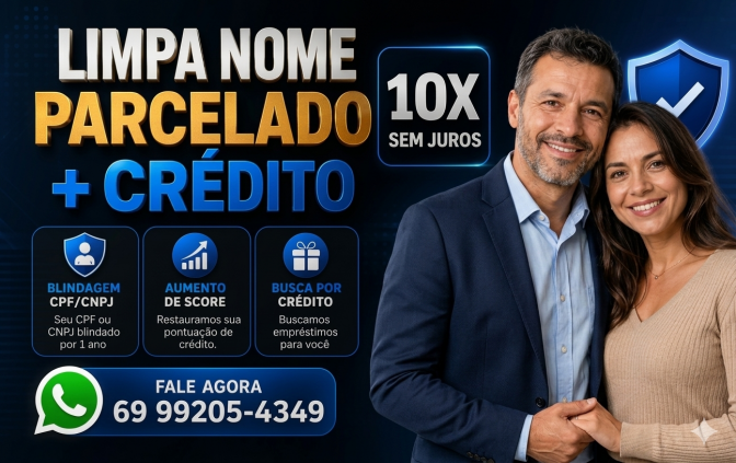 LIMPA NOME PARCELADO