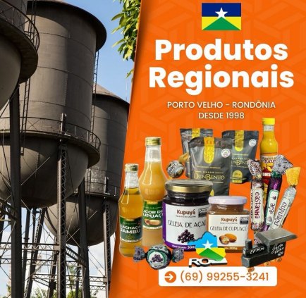 Produtos regionais rondônia