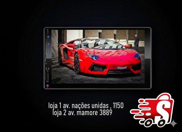 multimidia 7p mp5 bt wintech r$ 349,99 instalação gratis 