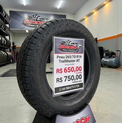 PNEU 175/75 ARO 14 T GOL /CELTA/ SAV / STRADA ETC.. R$ 220,00 MONTAGEM GRATIS   