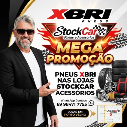 PNEU 175/75 R13 XBRI FAST WAY MONTAGEM GRATIS R$ 199,00